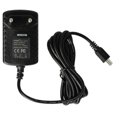 Abbildung von vhbw Ladegerät 110 220V kompatibel mit Motorola Krzr K3, E680, K1, Maxx V6, E770V, Razr V3, Mpx200, A780, Pebl U6 Handy, Telefon