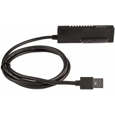 Abbildung von StarTech.com USB 3.1 (10Gbit/s) Adapter Kabel für 2,5&quot; und 3,5&quot; SATA SSD/HDD Laufwerke Unterstützt III (USB312SAT3)
