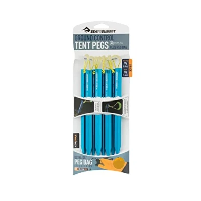 Abbildung von SEATO SUMMIT Unisex APEGS8PK Juego Piquetas 8 uds, blau, Única