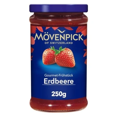 Abbildung von Mövenpick Gourmet Frühstück Erdbeere, Fruchtaufstrich, 250 g