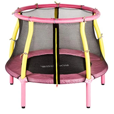 Abbildung von SixBros. Gartentrampolin TP122/8067, Ø 122.0 cm, Trampolin mit Sicherheitsnetz Pink