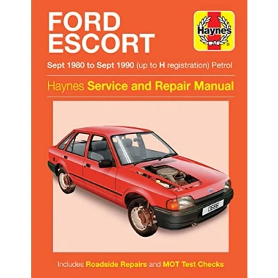 Abbildung von Ford Escort Petrol (Sept 80 Sept 90) Haynes Repair Manual