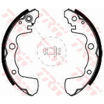 Abbildung von TRW GS8508 Bremsbacken 180 30 SUMITOMO SUBARU: Libero Bus