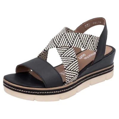 Abbildung von Remonte Plateausandalette, Damen, Größe: 41, Weiss Schuhe