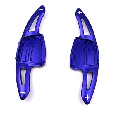 Abbildung von H Customs Schaltwippen Shift Paddle Alu blau v2 Kompatibel mit 2015 2019 A4,A5,TT,TTS,Q7