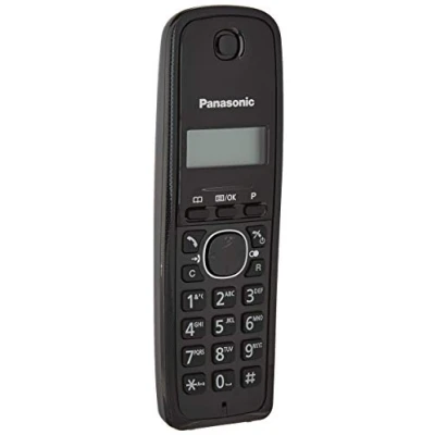 Abbildung von Panasonic KX TG1611 Schnurlostelefon (DECT, Desktop, Schwarz, LCD, AAA, digital)