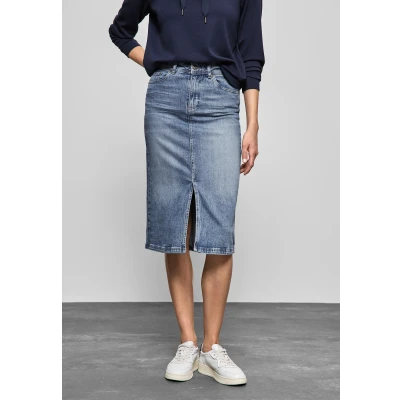 Abbildung von Street One Jeansrock, Damen, Größe: 34, Blau