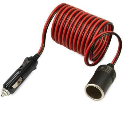Abbildung von OcioDual Zigarettenanzünder Verlängerung 3 Meter, Verteiler, 12v Steckdose, Autozubehör, 12V/24V, Stecker, Verlängerungskabel