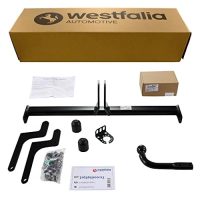Abbildung von Westfalia Starre Anhängerkupplung für Dacia Duster I (BJ 03/2010 12/2017) Im Set mit 13 poligem fahrzeugspezifischem Elektrosatz