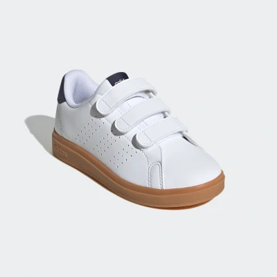 Abbildung von adidas Sportswear ADVANTAGE BASE 2.0 KIDS Klettschuh Design auf den Spuren des Stan Smith