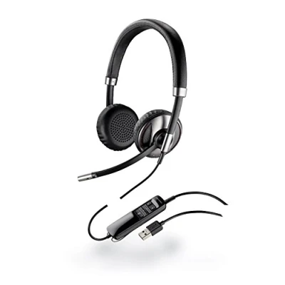 Abbildung von Plantronics 87506 11 Binaural USB Kopfhörer, Schwarz