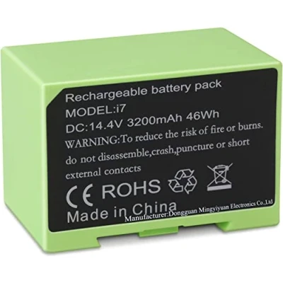 Abbildung von 4624864 ABL D1 i7 Batteriewechsel für iRobot Roomba e and i Series i7+ 7150 7550 i3 3150 i3+ 3550 i4 4150 i4+ Lithium Ion Battery Extended Life (14.4V 46Wh)