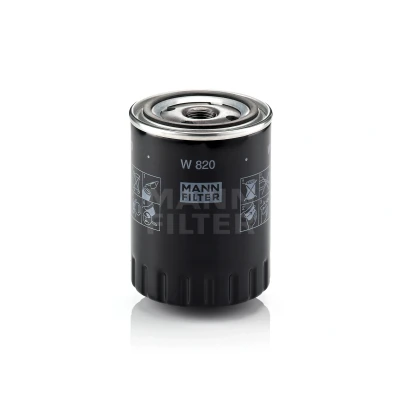Abbildung von MANN FILTER W 820 Ölfilter M 20 X 1.5 mit einem Rücklaufsperrventil Anschraubfilter CITROËN: CX 2, C25 Bus, Pritsche/Fahrgestell