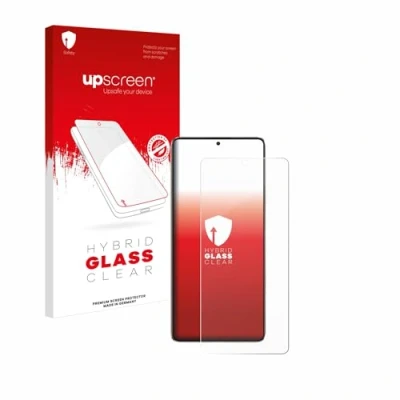 Abbildung von upscreen Schutzglas für Xiaomi Poco F6 Schutzfolie, Glas Folie [Klar, 9H Panzerschutz, Anti Fingerprint]