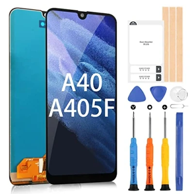 Abbildung von ARSSLY Bildschirm für Samsung Galaxy A40 A405F/DS SM A405FN/DS, Incell LCD Display Touch Digitizer Glas Montage mit Werkzeugen