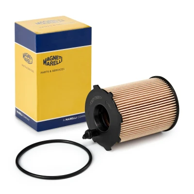 Abbildung von MAGNETI MARELLI 153071760514 Ölfilter Filtereinsatz FIAT: 500 C Cabrio, 500L, Punto III Schrägheck, LANCIA: Ypsilon III, ALFA ROMEO: MiTo