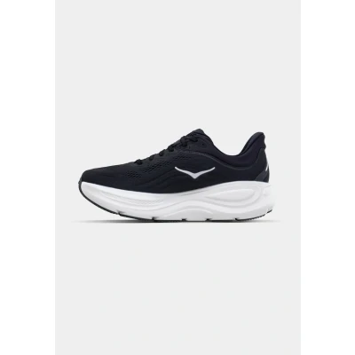 Abbildung von HOKA Bondi 9 Laufschuh Straße, Herren, Größe: 41 1/3, Black/white Schuhe