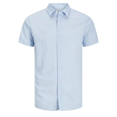 Abbildung von Jack &amp; Jones Kurzarmhemd JJEBREEZE SHIRT SS SN mit Hemdkragen