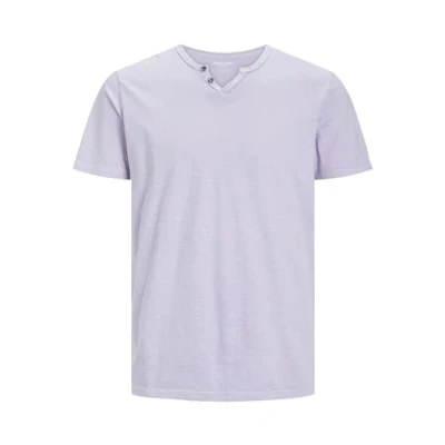 Abbildung von Jack &amp; Jones Esplit NECK NOOS Tshirt basic, Herren, Größe: XS, Purple rose