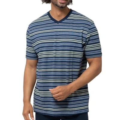 Abbildung von AMMANN Organic Cotton Mix &amp; Match Schlafanzug Oberteil (3XL Dunkelblau)