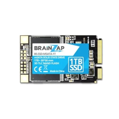Abbildung von BRAINZAP 1TB 1000GB mSATA SSD SATA III 6 GBit/s Mini 550MB/s Lesen 540MB/s Schreiben Solid State Drive