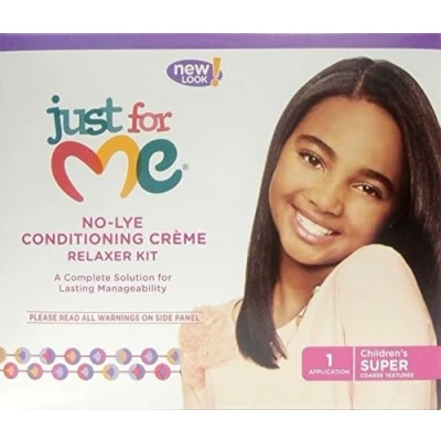 Abbildung von 3x Relaxer/Glättungscreme Soft &amp; Beautiful KIDS Just for me ! Conditioning Creme Relaxer SUPER