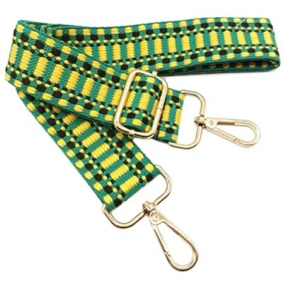 Abbildung von Verstellbarer Schultergurt Tasche Mehrfarbige, Taschengurte zum Wechseln, Taschengurt Breit mit Karabiner Gold, 80 130cm Tragegurt für Damen Schulterriemen, Moderne Handtasche, 3.8cm