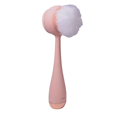 Abbildung von PMD Clean Body Smart Reinigungsgerät mit Silikonbürste &amp; drei austauschbaren Aufsätzen Wasserdicht SonicGlow Vibration Reinigen, Peeling Massage Körper Rouge