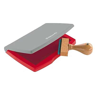 Abbildung von Pelikan Stempelkissen 11,0 x 7,0 cm rot