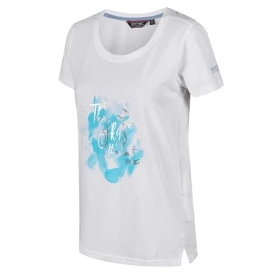Abbildung von Regatta Damen Filandra Iii Coolweave Cotton Graphic Print T Shirt