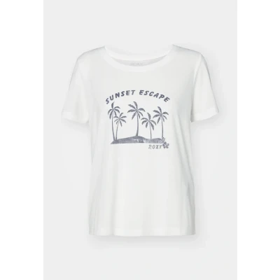 Abbildung von Roxy Chasing THE WAVE Tshirt print, Damen, Größe: XS, Wbk