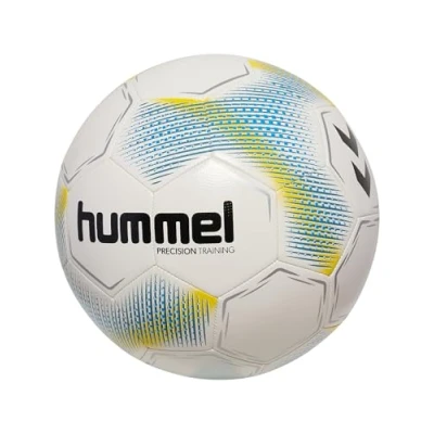 Abbildung von Hummel Precision Fußball, Größe: 5, White blue yellow