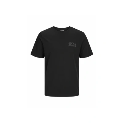 Abbildung von Jack &amp; Jones Jjecorp LOGO Oneck NOOS Tshirt print, Herren, Größe: XS, Black