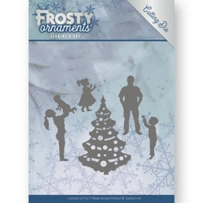 Abbildung von Dies Jeanine`s Art Frosty Ornaments Happy Family