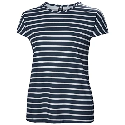 Abbildung von Helly Hansen Damen W Thalia Summer Top Shirt, Navy Stripe, XL EU