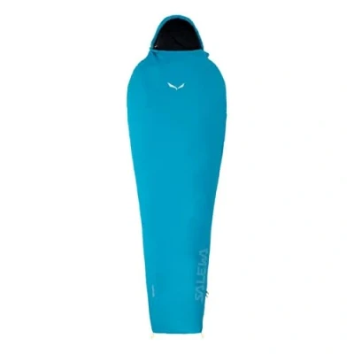 Abbildung von Salewa Unisex Erwachsene Micro II 800 Powerloft Sleeping Bag Schlafsack, Blue Danube, Left