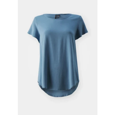 Abbildung von Vero Moda Vmbella Tshirt basic, Damen, Größe: XS, Coronet blue