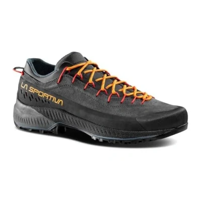 Abbildung von La Sportiva TX4 EVO Hikingschuh, Herren, Größe: 45.5, Carbon/papaya Schuhe
