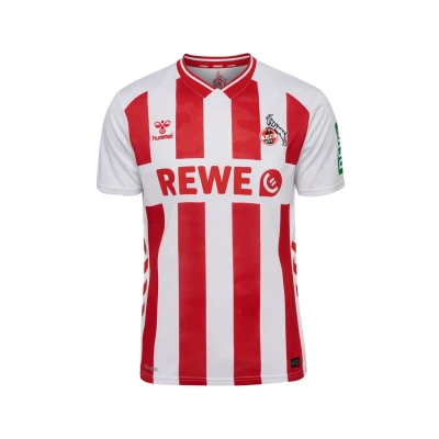 Abbildung von hummel 1. FC Köln Trikot Home 2025/2026 Weiß weissrot, 2XL Herren