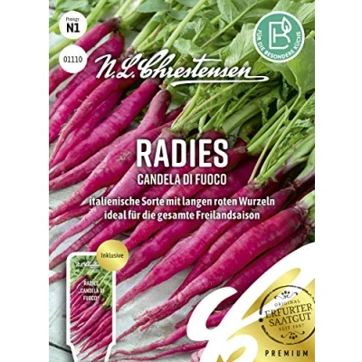 Abbildung von N. L. Chrestensen 01110 Radies Candela di fuoco (Radiessamen)