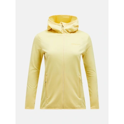 Abbildung von Peak Performance W Light Zip Hood Damen Ski jacke MELLOW YELLOW M