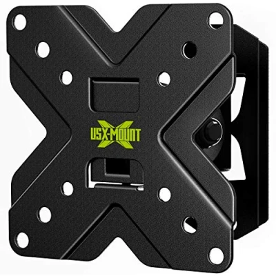 Abbildung von USX MOUNT TV Wandhalterung, Schwenkbar Neigbar Halterung für 10 26 Zoll TVs &amp; Monitor, Fernseher Wandhalterung mit max. VESA 100x100mm, Universal