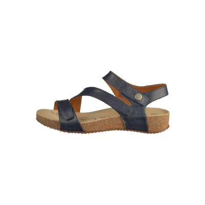 Abbildung von Josef Seibel Riemensandalette, Damen, Größe: 42, Blue Schuhe