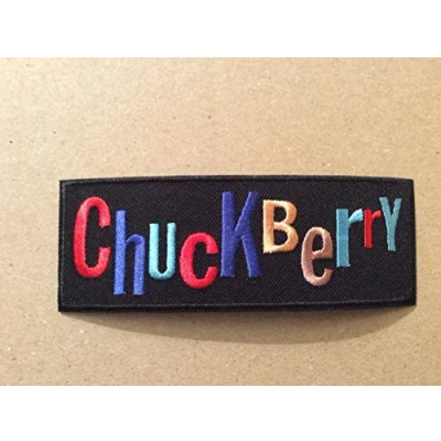 Abbildung von Aufnaher Toppa Blue Hawaii Patch/Aufnäher / Aufbügler Chuck Berry 11 x 4 cm