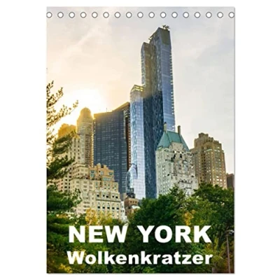 Abbildung von New York Wolkenkratzer (Tischkalender 2025 DIN A5 hoch), CALVENDO Monatskalender