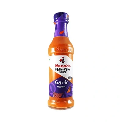 Abbildung von Nando&#039;s Peri Sauce Scharfe mit Knoblauch mittelscharf 250 ml