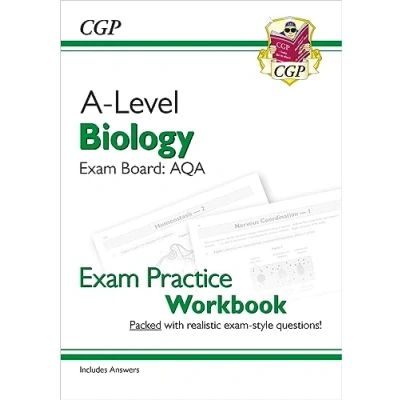Abbildung von A Level Biology: AQA Year 1 &amp; 2 Exam Practice Workbook includes Answers (CGP Biology)