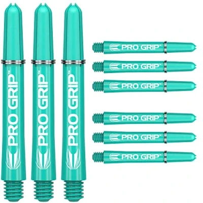 Abbildung von Target Darts 3 x Sätze of Aqua Pro Grip Dartschäfte Mittel 9 Insgesamt