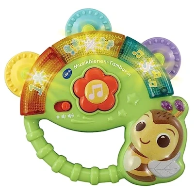 Abbildung von Vtech® Lernspielzeug Vtech Baby, Musikbienen Tamburin, mit Licht und Sound