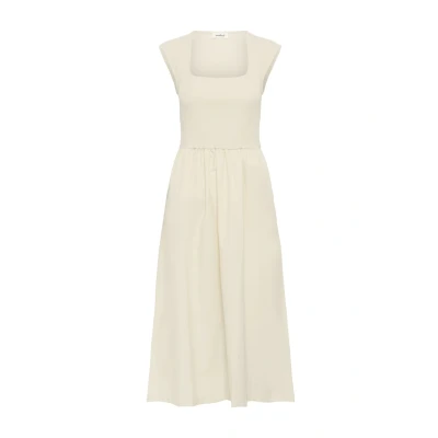 Abbildung von Soaked in Luxury Simone Phoebe Freizeitkleid, Damen, Größe: Large, Oatmeal